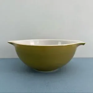 Pyrex Kitchen Vintage Pyrex Verde Green Nesting Cinderella 443